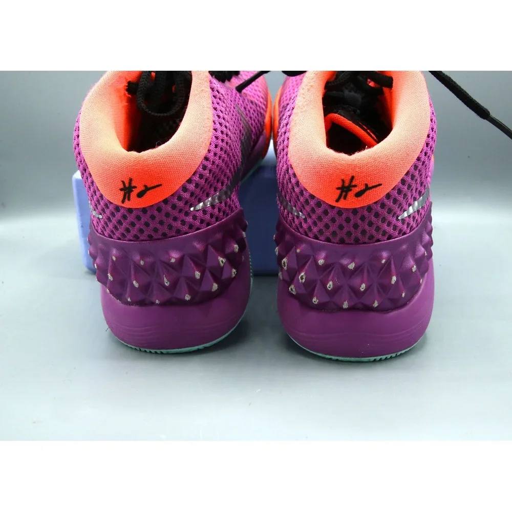 Nike Kyrie 1 Easter Berry Purple Orange Teal Basketball Shoes 717219-508 Size 6Y